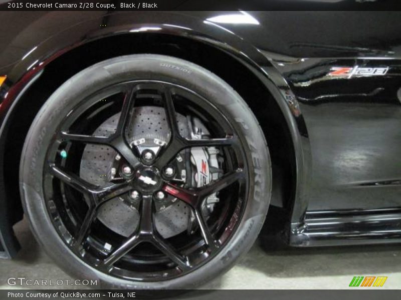 Black / Black 2015 Chevrolet Camaro Z/28 Coupe