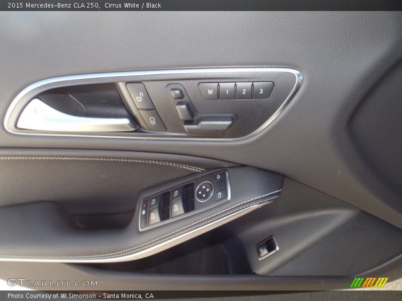 Cirrus White / Black 2015 Mercedes-Benz CLA 250