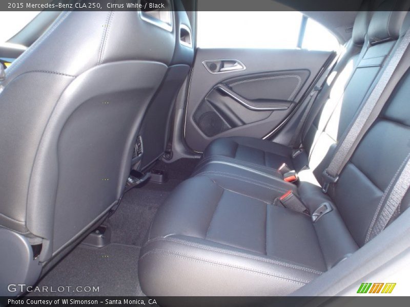 Cirrus White / Black 2015 Mercedes-Benz CLA 250