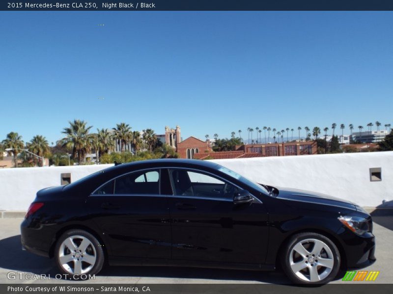 Night Black / Black 2015 Mercedes-Benz CLA 250