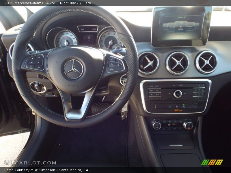 Night Black / Black 2015 Mercedes-Benz CLA 250