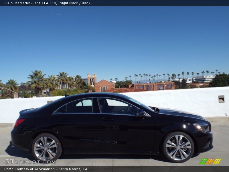 Night Black / Black 2015 Mercedes-Benz CLA 250