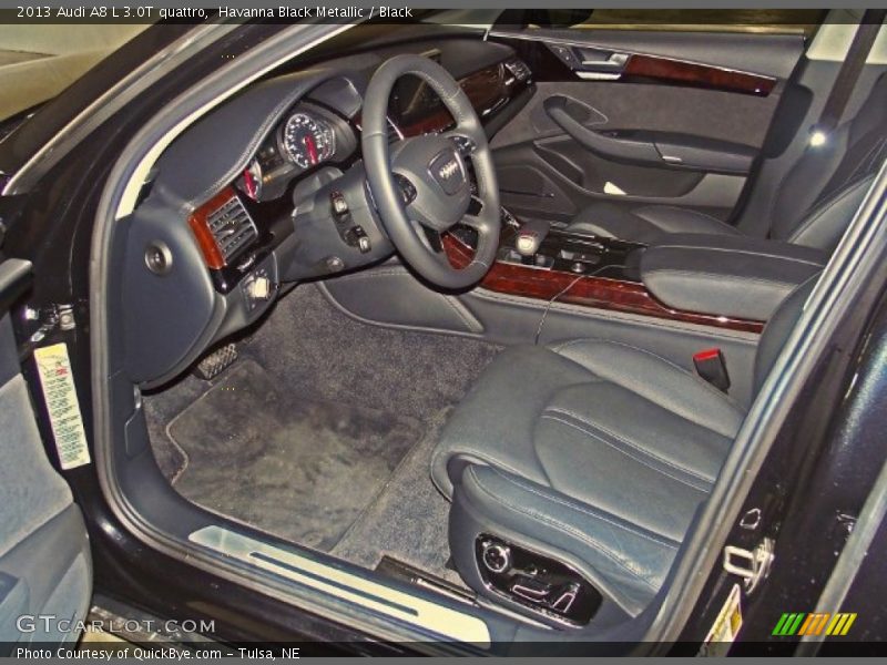 Havanna Black Metallic / Black 2013 Audi A8 L 3.0T quattro