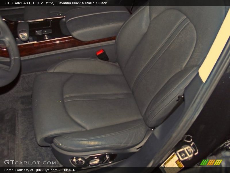 Havanna Black Metallic / Black 2013 Audi A8 L 3.0T quattro