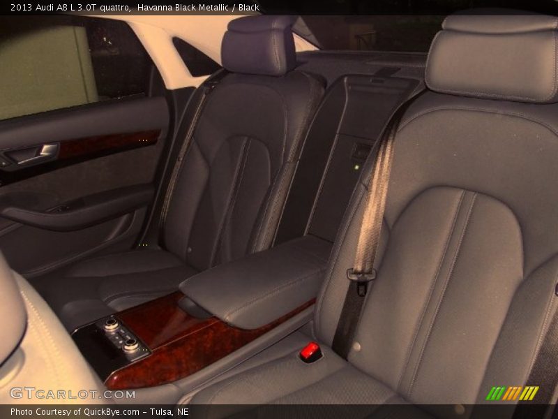 Havanna Black Metallic / Black 2013 Audi A8 L 3.0T quattro