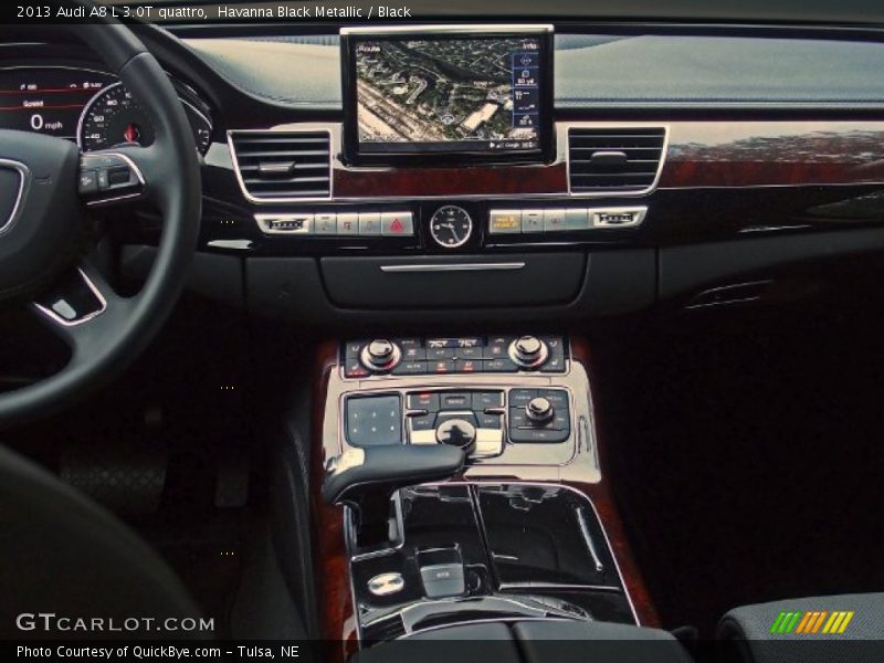 Havanna Black Metallic / Black 2013 Audi A8 L 3.0T quattro