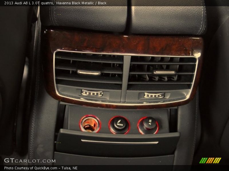 Havanna Black Metallic / Black 2013 Audi A8 L 3.0T quattro
