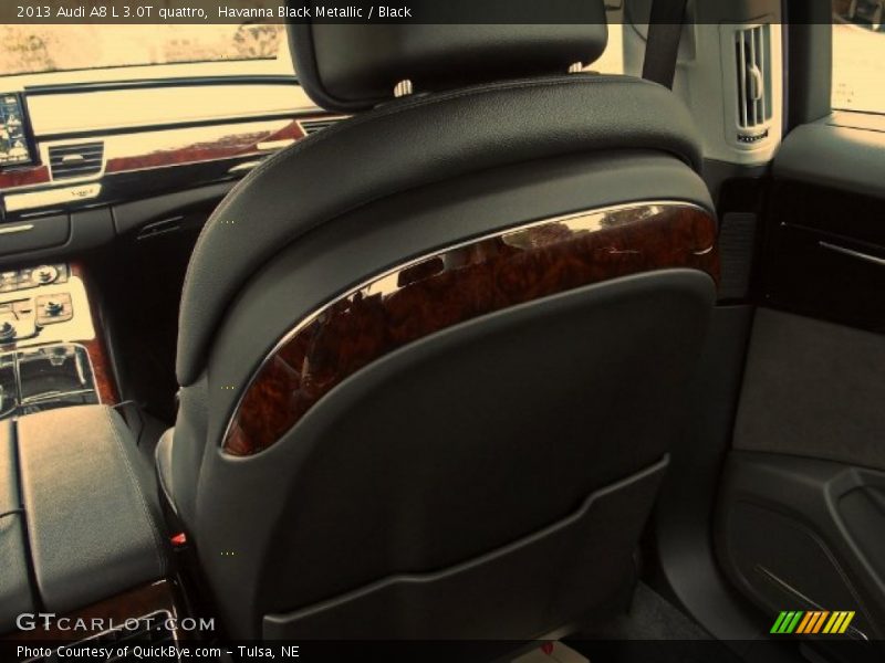Havanna Black Metallic / Black 2013 Audi A8 L 3.0T quattro