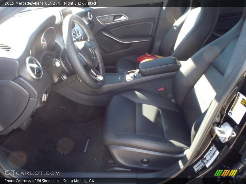 Night Black / Black 2015 Mercedes-Benz CLA 250