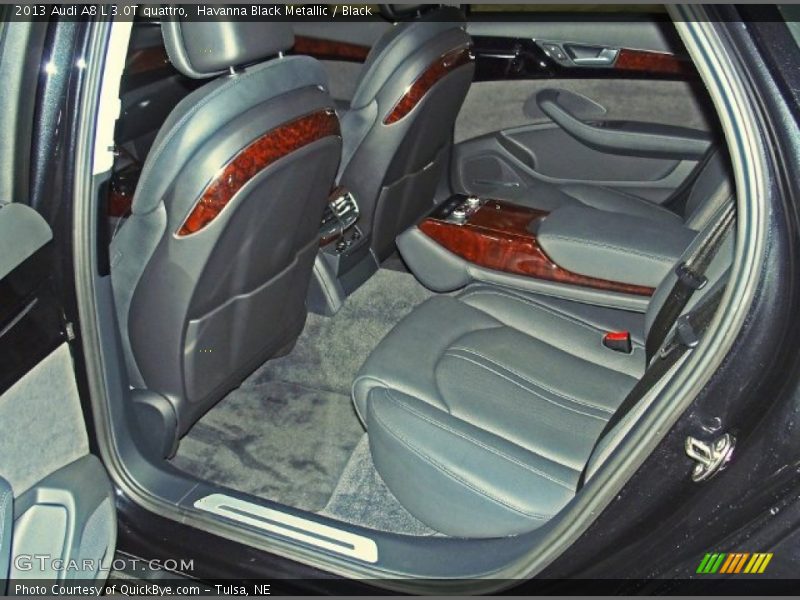 Havanna Black Metallic / Black 2013 Audi A8 L 3.0T quattro