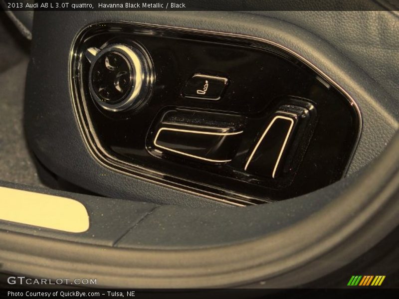 Havanna Black Metallic / Black 2013 Audi A8 L 3.0T quattro