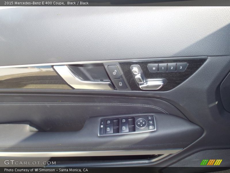 Black / Black 2015 Mercedes-Benz E 400 Coupe