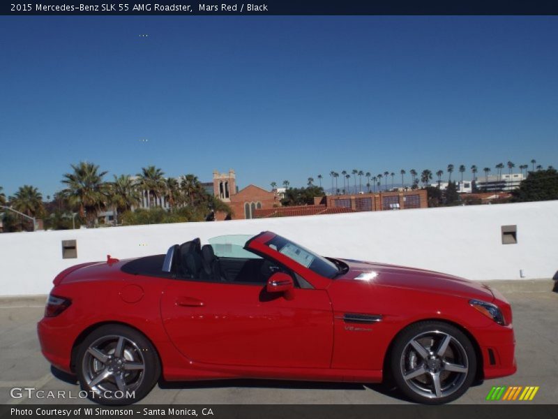  2015 SLK 55 AMG Roadster Mars Red