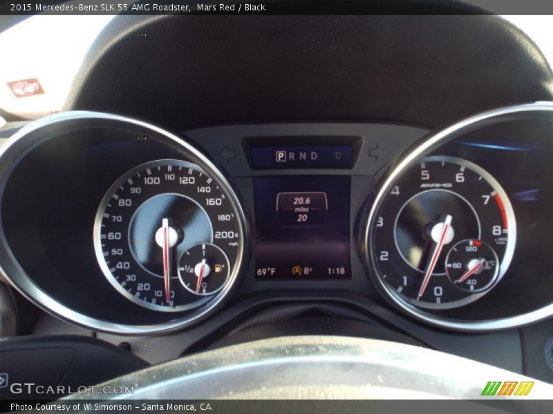  2015 SLK 55 AMG Roadster 55 AMG Roadster Gauges