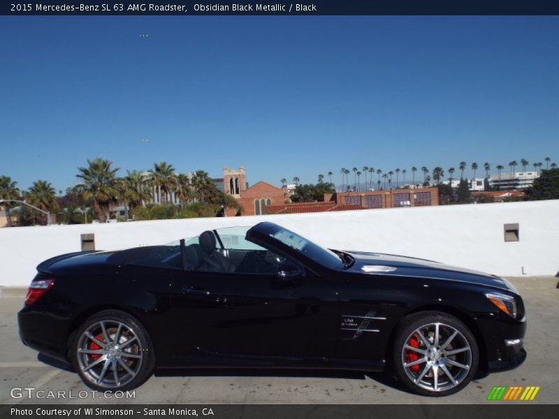  2015 SL 63 AMG Roadster Obsidian Black Metallic