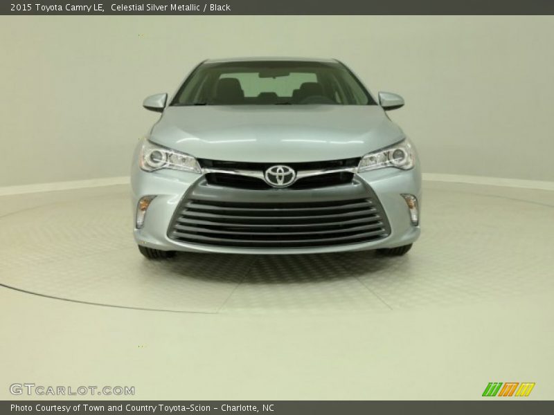 Celestial Silver Metallic / Black 2015 Toyota Camry LE