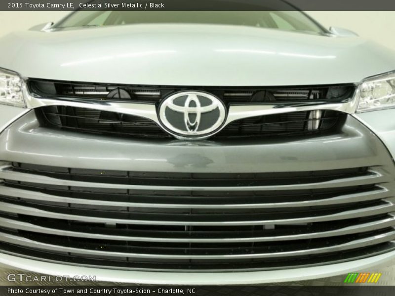 Celestial Silver Metallic / Black 2015 Toyota Camry LE