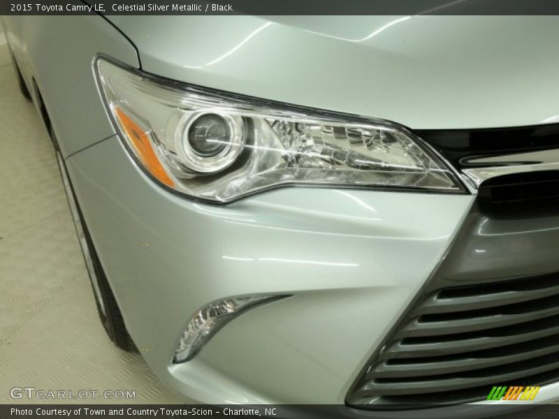 Celestial Silver Metallic / Black 2015 Toyota Camry LE