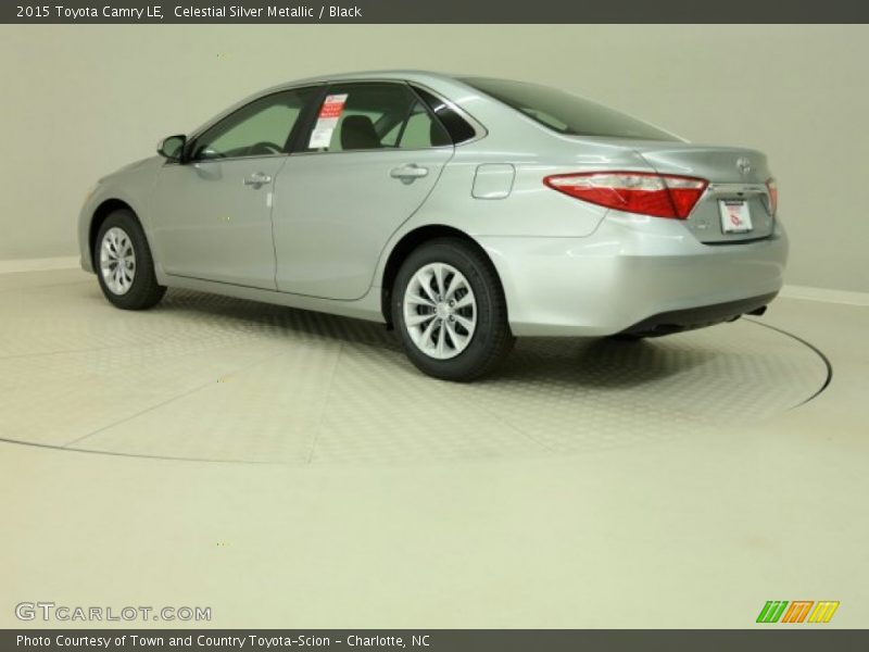 Celestial Silver Metallic / Black 2015 Toyota Camry LE
