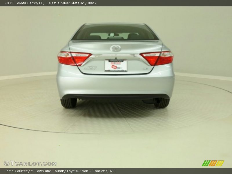 Celestial Silver Metallic / Black 2015 Toyota Camry LE