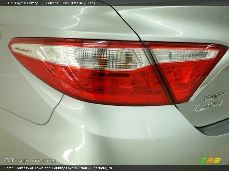 Celestial Silver Metallic / Black 2015 Toyota Camry LE