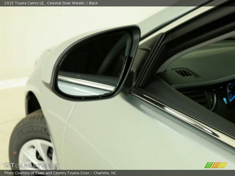 Celestial Silver Metallic / Black 2015 Toyota Camry LE
