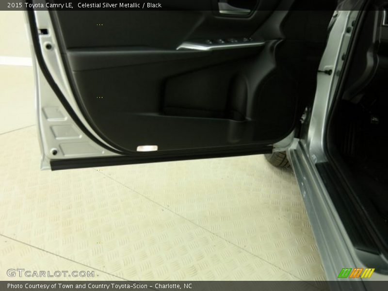 Celestial Silver Metallic / Black 2015 Toyota Camry LE