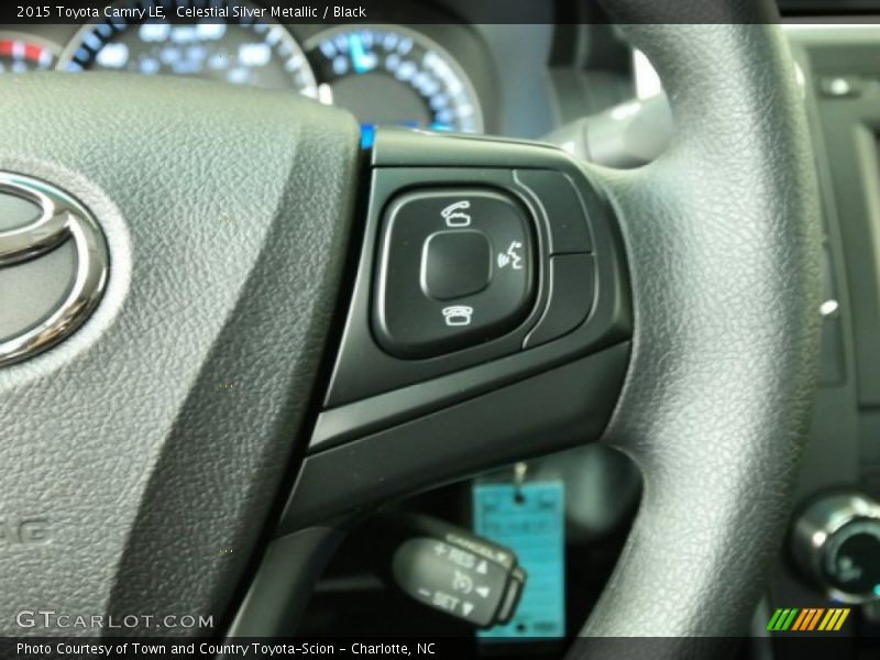 Celestial Silver Metallic / Black 2015 Toyota Camry LE