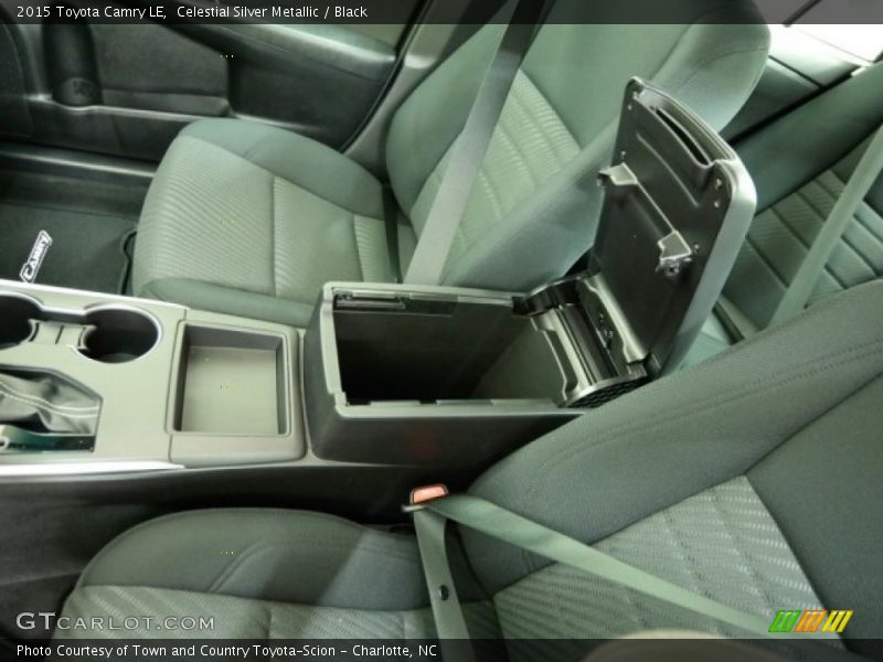 Celestial Silver Metallic / Black 2015 Toyota Camry LE