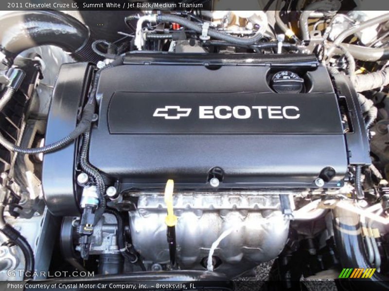 Summit White / Jet Black/Medium Titanium 2011 Chevrolet Cruze LS