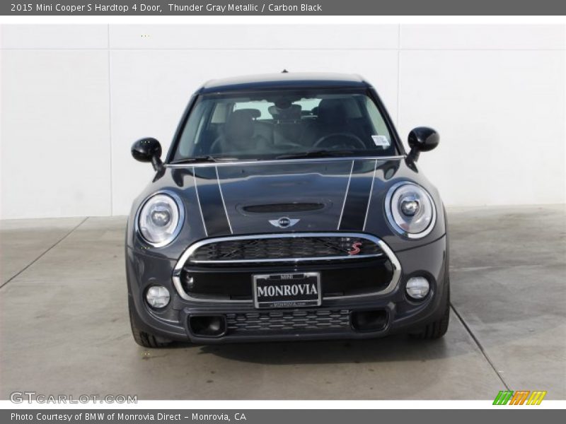 Thunder Gray Metallic / Carbon Black 2015 Mini Cooper S Hardtop 4 Door