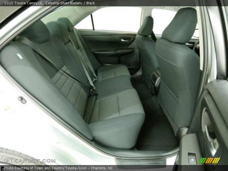 Celestial Silver Metallic / Black 2015 Toyota Camry LE