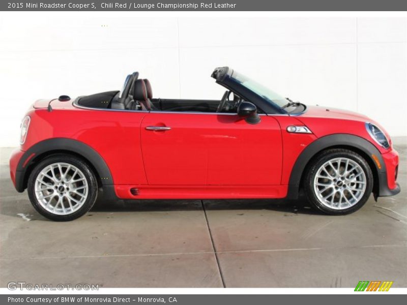  2015 Roadster Cooper S Chili Red