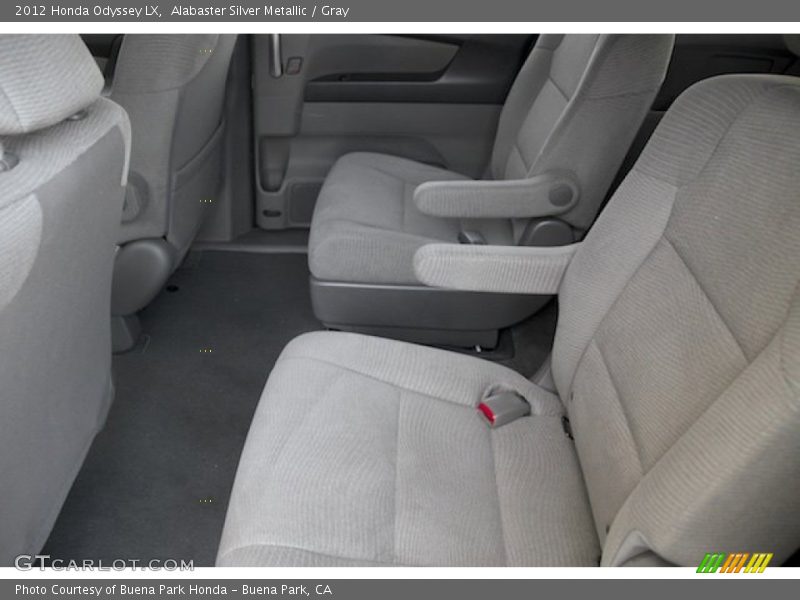 Alabaster Silver Metallic / Gray 2012 Honda Odyssey LX