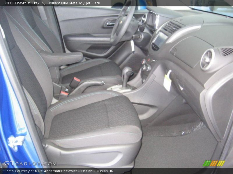 Brilliant Blue Metallic / Jet Black 2015 Chevrolet Trax LS
