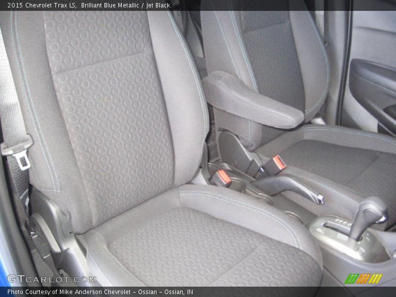 Brilliant Blue Metallic / Jet Black 2015 Chevrolet Trax LS