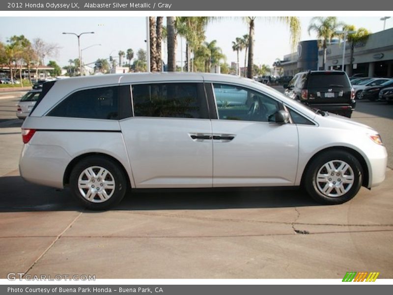 Alabaster Silver Metallic / Gray 2012 Honda Odyssey LX