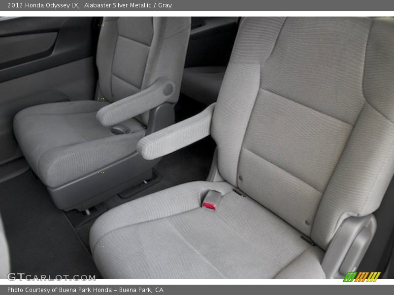 Alabaster Silver Metallic / Gray 2012 Honda Odyssey LX