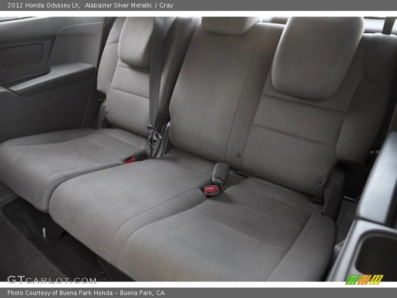 Alabaster Silver Metallic / Gray 2012 Honda Odyssey LX