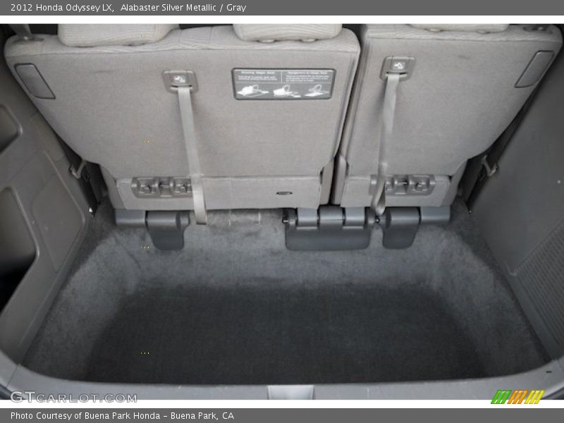 Alabaster Silver Metallic / Gray 2012 Honda Odyssey LX