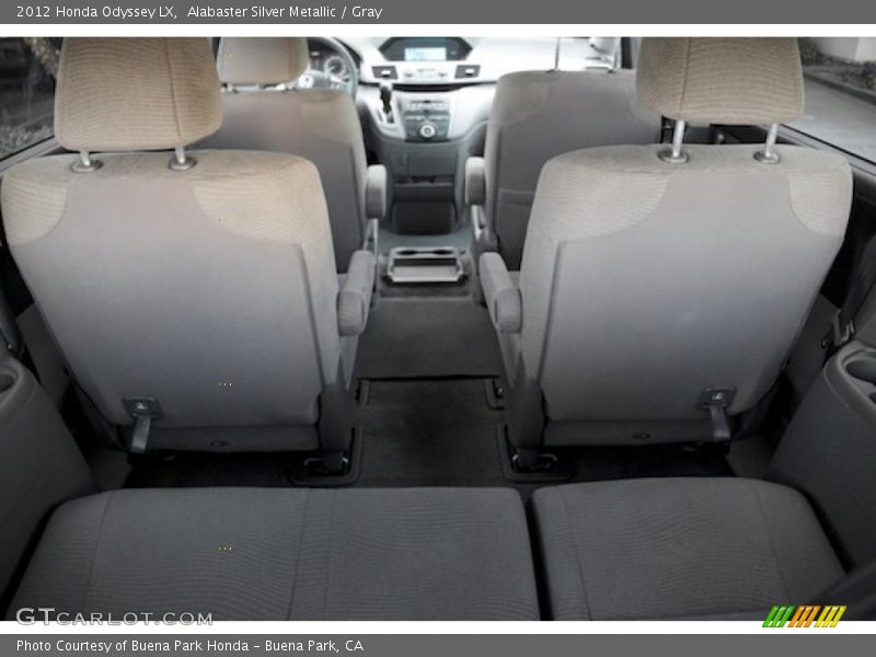 Alabaster Silver Metallic / Gray 2012 Honda Odyssey LX