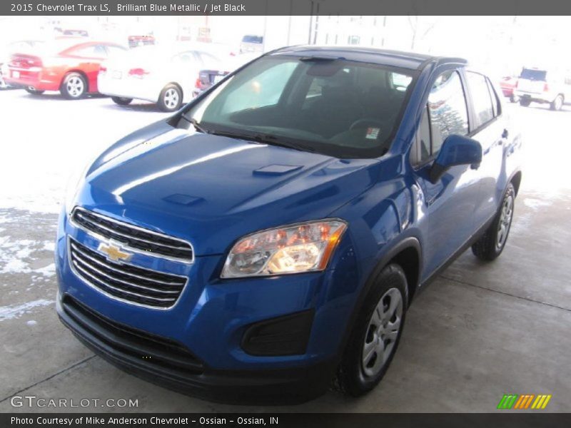 Brilliant Blue Metallic / Jet Black 2015 Chevrolet Trax LS