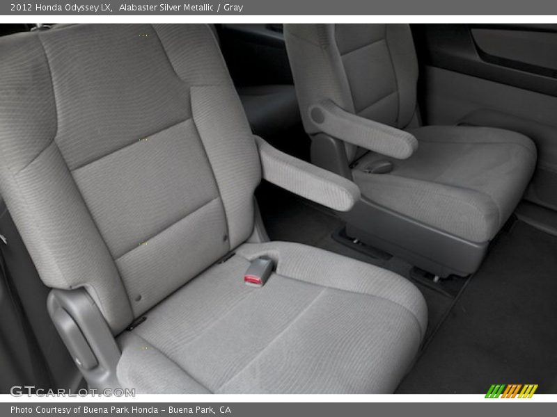 Alabaster Silver Metallic / Gray 2012 Honda Odyssey LX