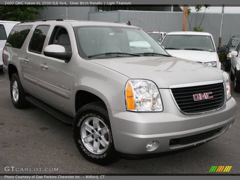 Silver Birch Metallic / Light Titanium 2007 GMC Yukon XL 1500 SLE 4x4