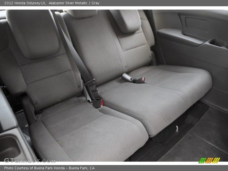 Alabaster Silver Metallic / Gray 2012 Honda Odyssey LX