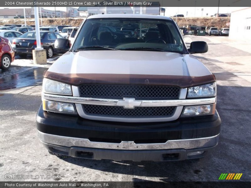 Silver Birch / Medium Gray 2004 Chevrolet Silverado 2500HD LS Crew Cab 4x4