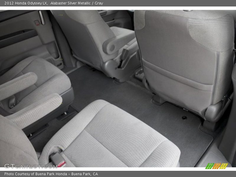 Alabaster Silver Metallic / Gray 2012 Honda Odyssey LX