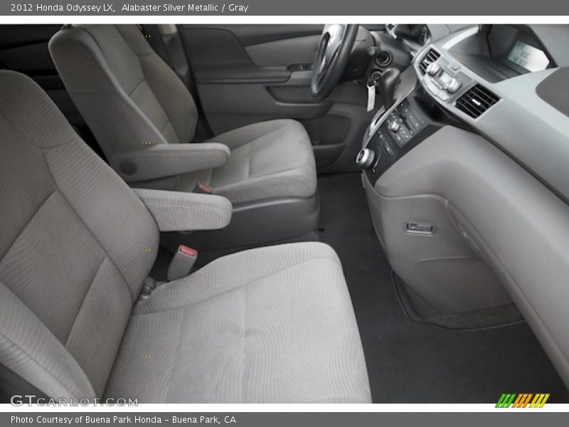 Alabaster Silver Metallic / Gray 2012 Honda Odyssey LX