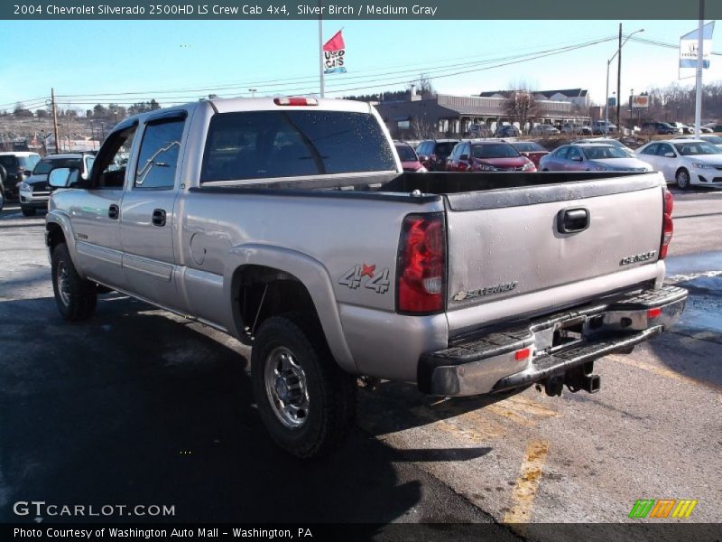 Silver Birch / Medium Gray 2004 Chevrolet Silverado 2500HD LS Crew Cab 4x4