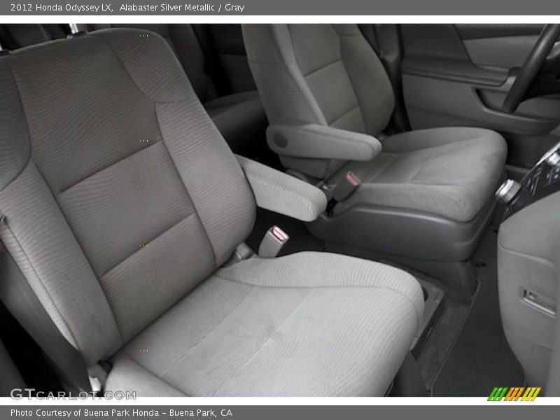 Alabaster Silver Metallic / Gray 2012 Honda Odyssey LX